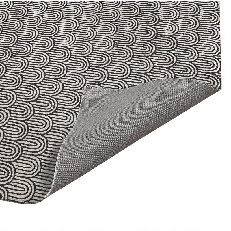 Rolling Hills Non-Slip Outdoor Rug, Rectangle 3' x 5'