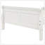 Lit plateforme avec base de lit en bois et lit-bateau-115693371