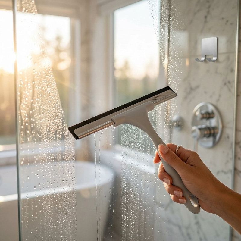 Adjustable Squeegees with Replaceable Head, Grey