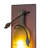 Metro Fusion Flush Mounted Sconce