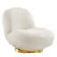 Chaise pivotante rembourrée Kindred Boucle-920812499