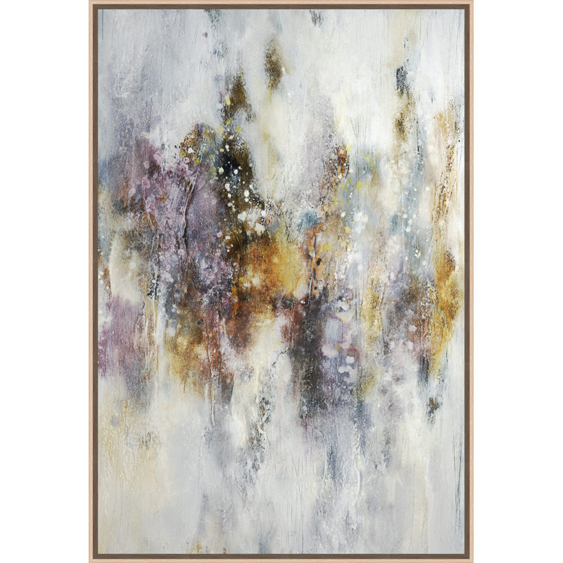 Thoughtful Depths 4 Framed Print Canvas