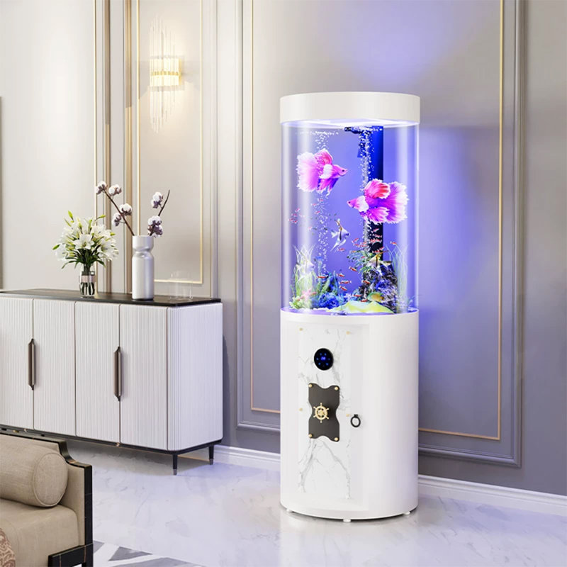 Aquarium en fer 32-42 gallons, Blanc