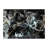 Abstract Metallic Tempered - Unframed Painting on Canvas