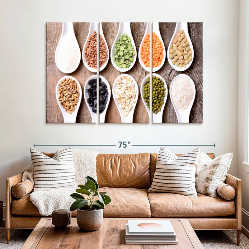 Yarlin Grains, 42" H x 65" W