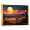 Coucher de soleil silhouette
