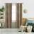 Geometric Blackout Thermal Curtain Pair-75333671-75333666