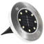 Mcleay Solar Powered Integrated LED Steel Deck Light-43835717