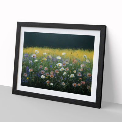 Lovable Wildflowers Floral - Single Picture Frame Print