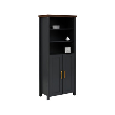 Harcrest 175cm H x 75cm W Standard Bookcase