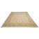 Tapis de zone beige en laine noué la à la main Bilbrey
