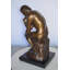 Reproduction de statue en bronze Theriot The Thinker par Rodin - Taille: L 10 po x l 11 po x H 20 po.
