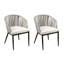 Chaise de patio avec coussins St tennis