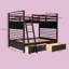 Fedro Kids Twin Bunk Bed-1724464751