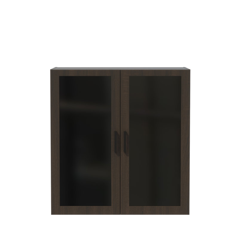 Armoire avec porte vitrée Mirella, Tabac du Sud