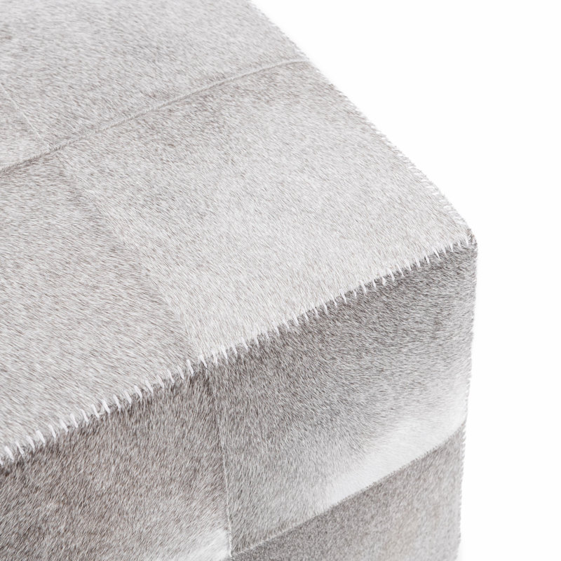 Landyn Square Ottoman Sparrow Gray