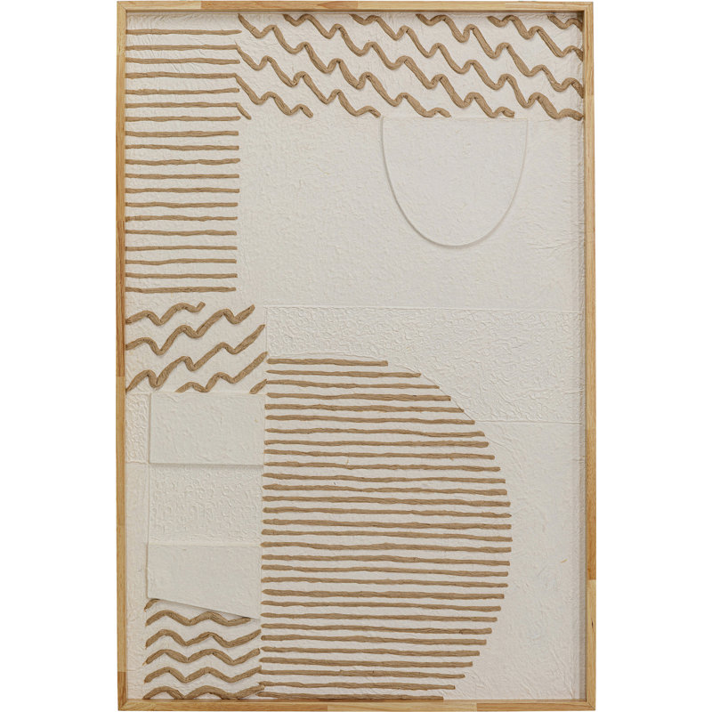 Sandy Waves - Single Picture Frame Illustration