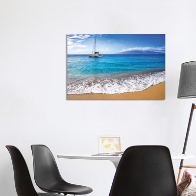 Sailing in Paradise 1 Piece Wrapped Canvas Wall Art
