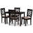 4 - Person Four Leg Dining Set-1757178632-1757178646