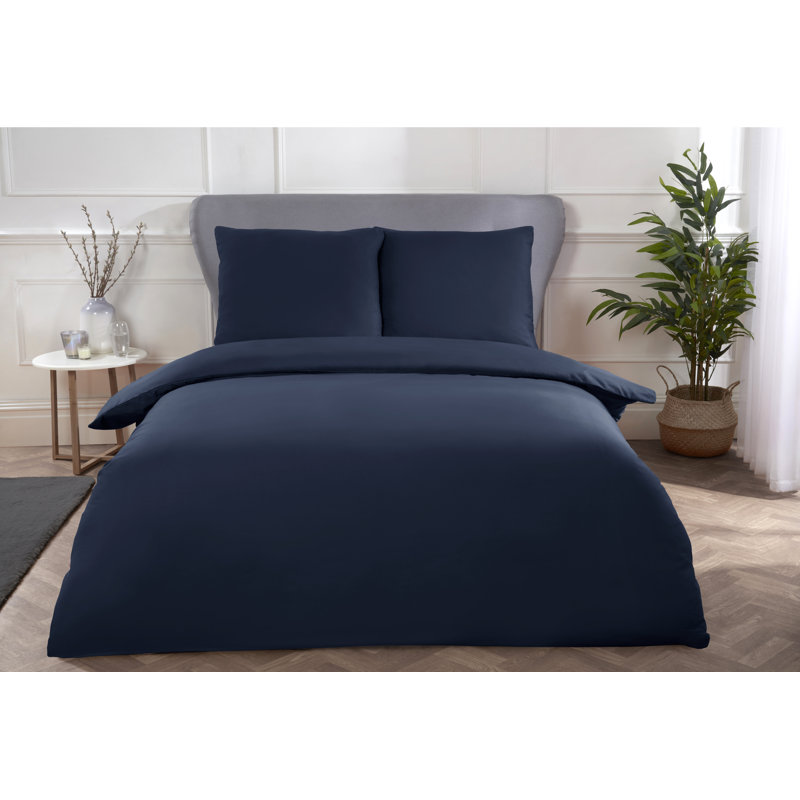 Armentrout Machine Woven Housewife Pillow Case, Navy, 48 x 74 cm
