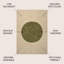 Tapis crème / vert Ameah Minimalist-969574136