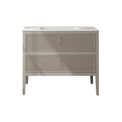 Meuble-lavabo sur pieds IVOIRE-40-M037