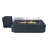 Capetown/Meteora/Colorado 56" Outdoor Sandstone Fire Pit 60,000 BTU - Includes Fire Glass, Lid & PVC Cover-85736286-88670668