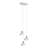 Renmarco Contemporary 3-Light Cluster Pendant-1888853498-1888853503