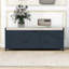 Banc de rangement rembourré avec armoire-381537197