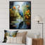 Décoration murale Lason Heron Silent Waters Pointillism I - Heron-1352194231-1352194237