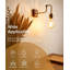 E27 Edison Screw Bulb ST64 Vintage Light Bulb, 4W=40W 2200K 2 Pack