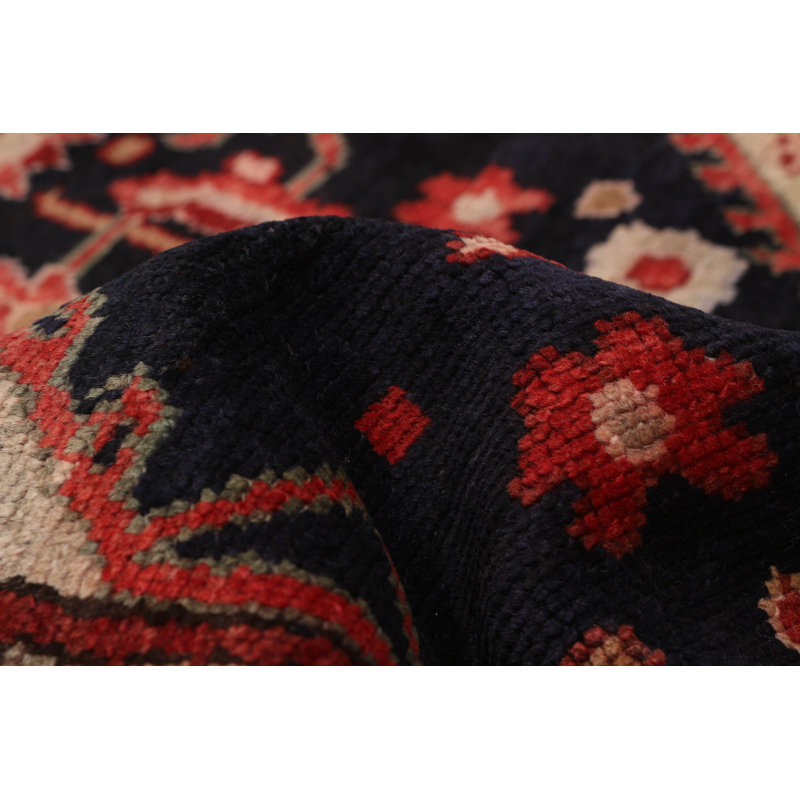 Tapis unique rectangulaire en laine 4 pi 11 po x 8 pi 6 po Baillee