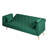 Velvet Sleeper convertible love seat sofa, American retro velvet, suitable for small living room, bedroom-497704523