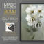 «White Fancy I», reproduction encadrée - bois massif-1374373549-1374373551