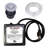 Dual Outlet Garbage Disposal Air Switch with Chrome Button