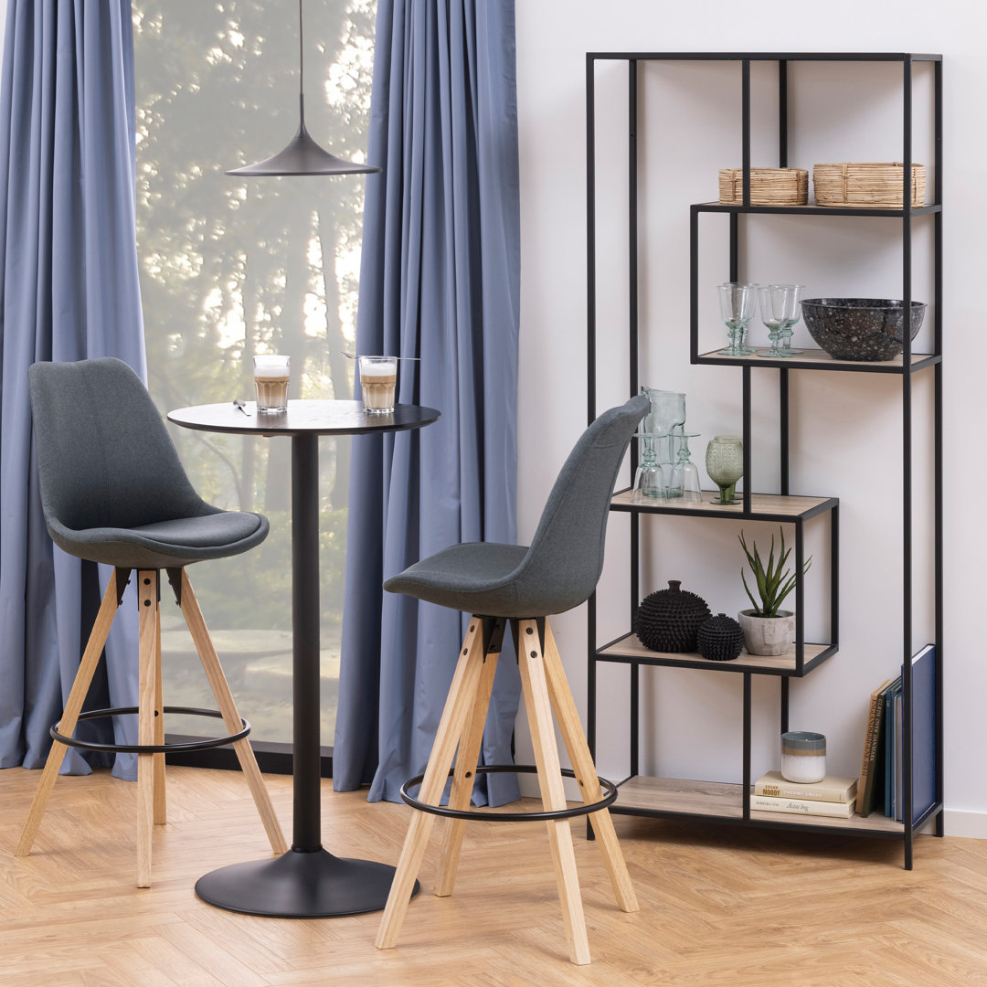 Adelinah 185cm H x 77cm W Standard Bookcase