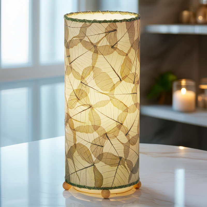 Quintan Metal Novelty Lamp, Green