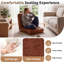 Chaise de plancher avec support pour le dos, chaises de jeu vidéo confortables-876972675