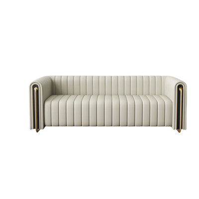 Italian luxury-style casual business meeting sofa