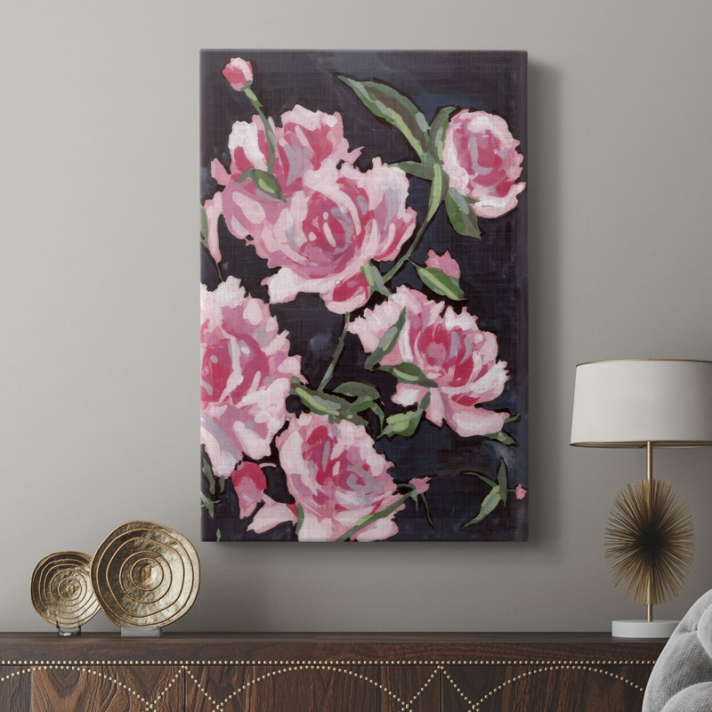 Meer Rosa I -Custom Wrapped Gallery Cavas