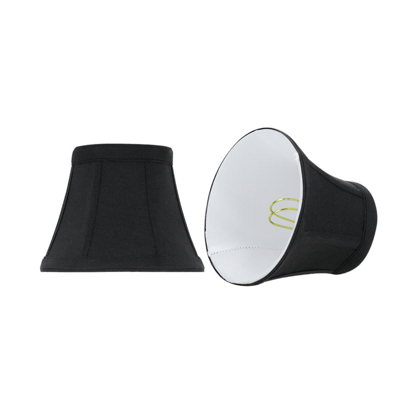 Abat-jour en cloche H 4 po (attache) noir