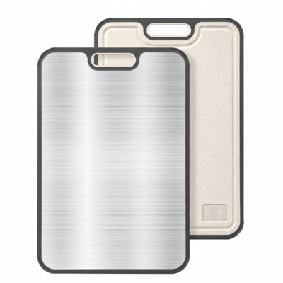Non Toxic 2-in-1 Titanium Cutting Board Double Sided
