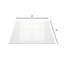 Carreau de porcelaine poli 32 po x 32 po Magnum Super White