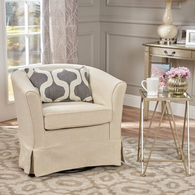 Chaise pivotante avec housse amovible