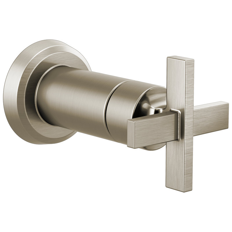 Levoir® Sensori® Volume Control Trim Cross, Luxe Nickel