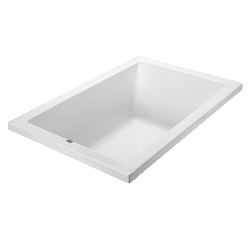 MTI Solutions 25 48" Air Bathtub, Blanc, Sous-comptoir