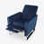 Velours bleu est en rupture de stock