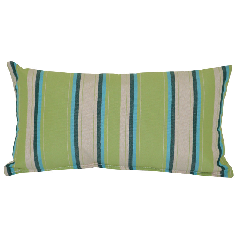 Outdoor Dining Chair Cushion, Lime