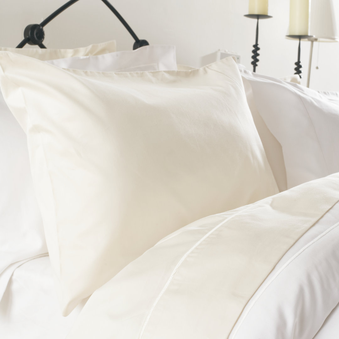 Plain Dye 1000 TC Egyptian Quality Cotton Oxford Pillowcase
