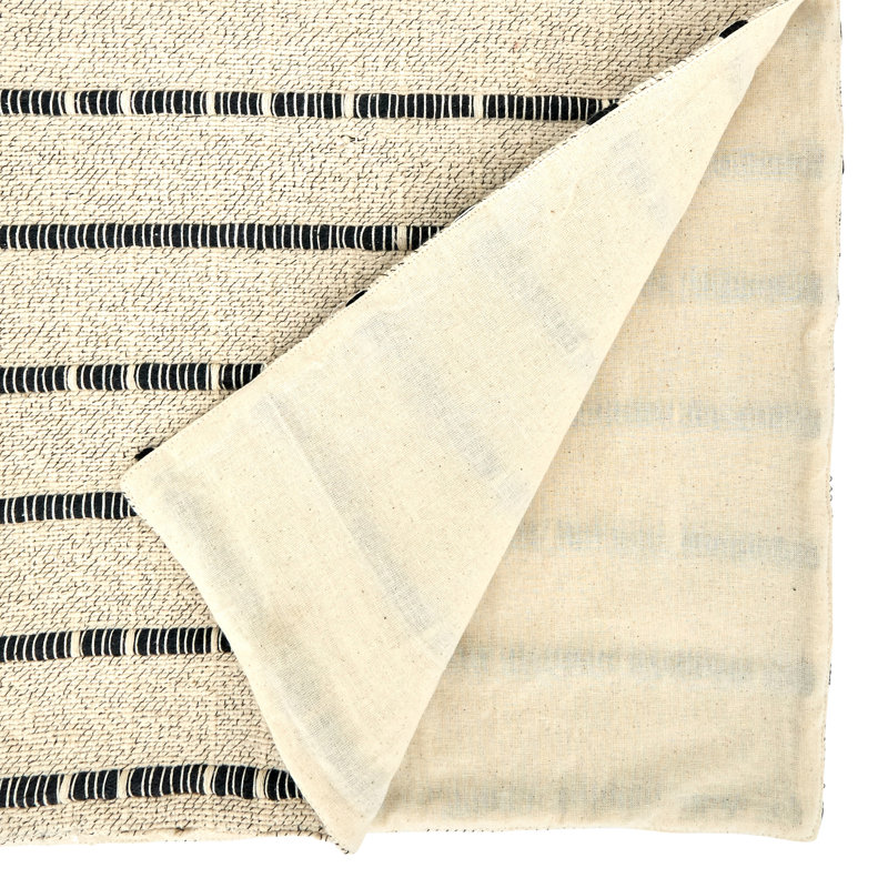 Striped 100% Cotton Table Runner